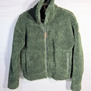 Alpine Design Women's XS Evergreen Lined Full Zip Talia Ridge Sherpa Jacket